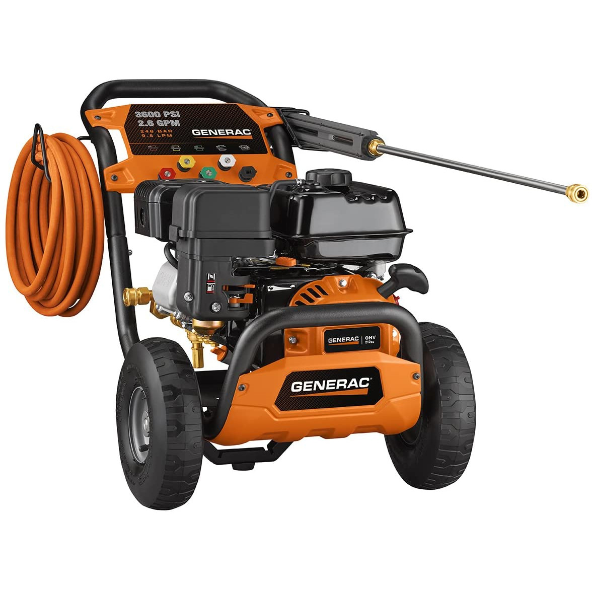 Generac 3600PSI Commercial Pressure Washer